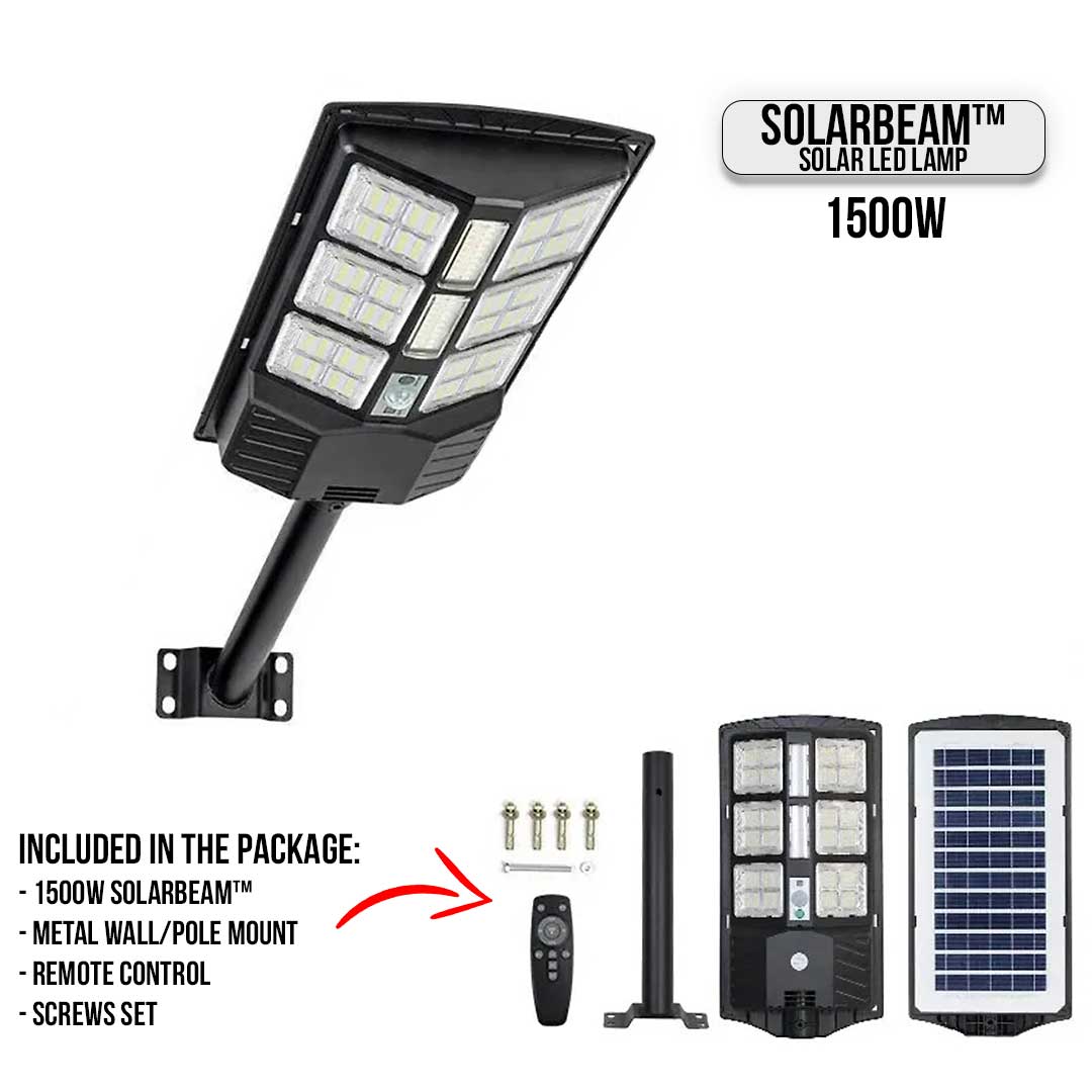 SOLARBEAM™ Solar Led Lamp