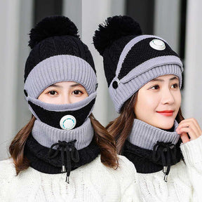3 in 1 Knitted Winter Set