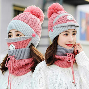 3 in 1 Knitted Winter Set