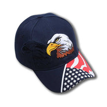 Eagle Embroidered Flag Cap v2