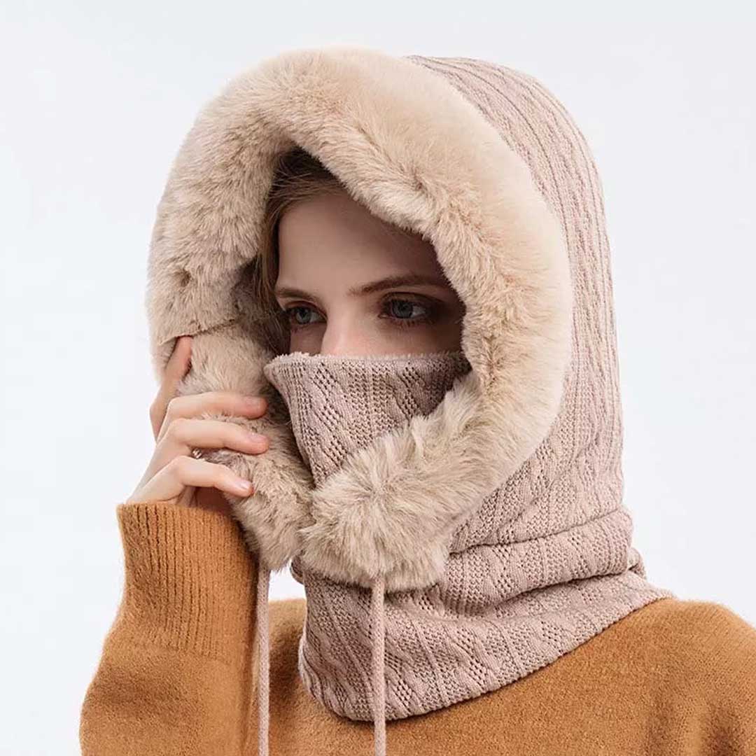 Hoodie Winter Knitted Set