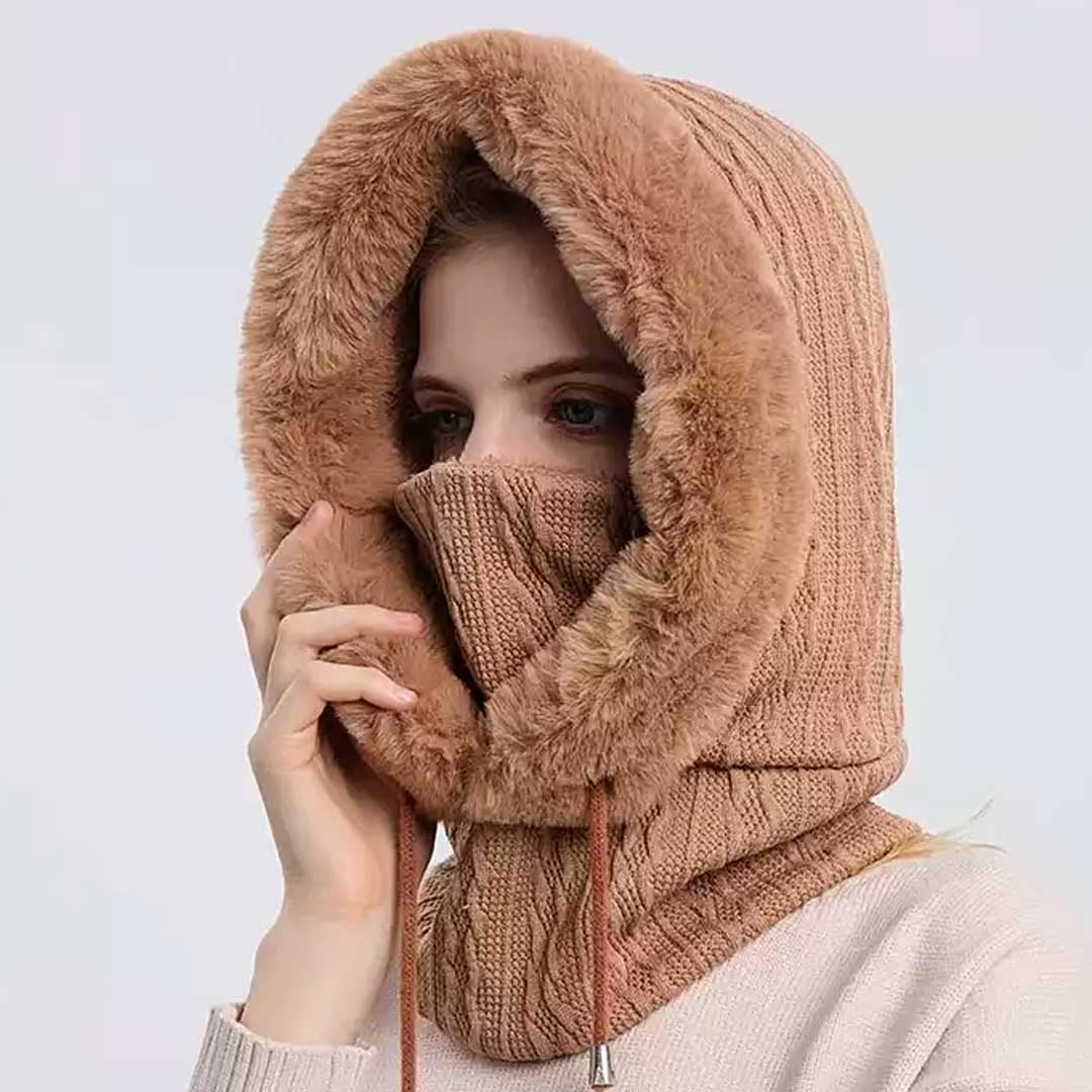 Hoodie Winter Knitted Set