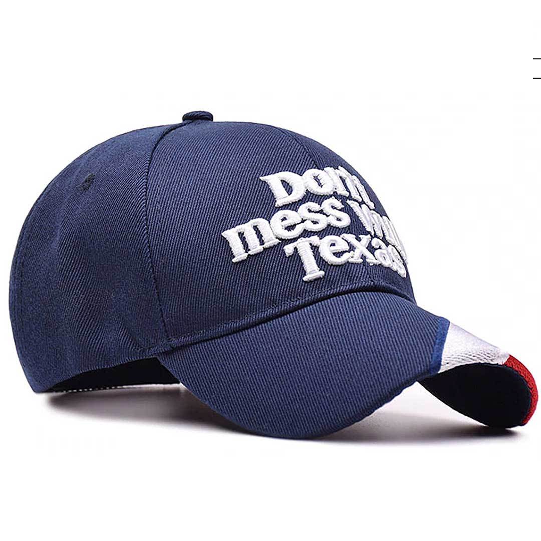 Don't Mess With Texas Embroidered Cap