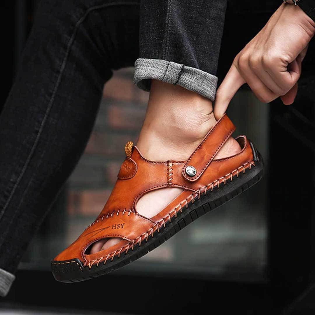 Emperor Leather Sandals