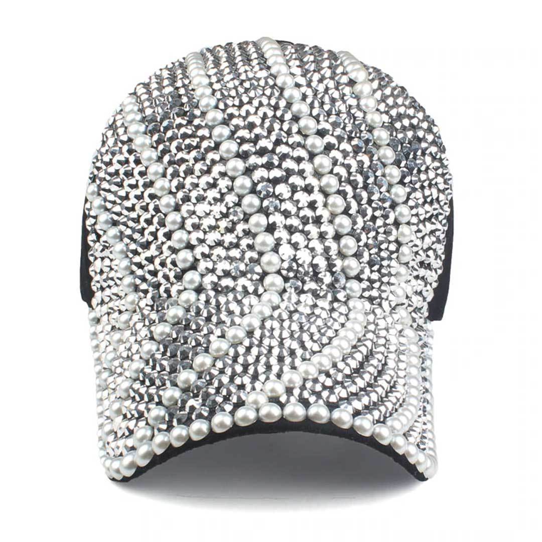 Pearls Crystal Cap
