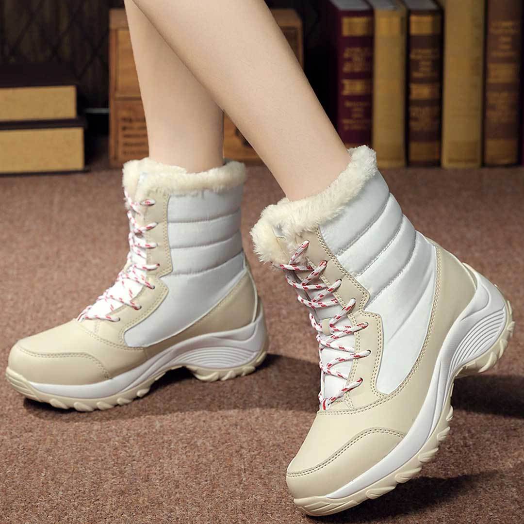 Warm and Cozy Waterproof Plush Winter Boots